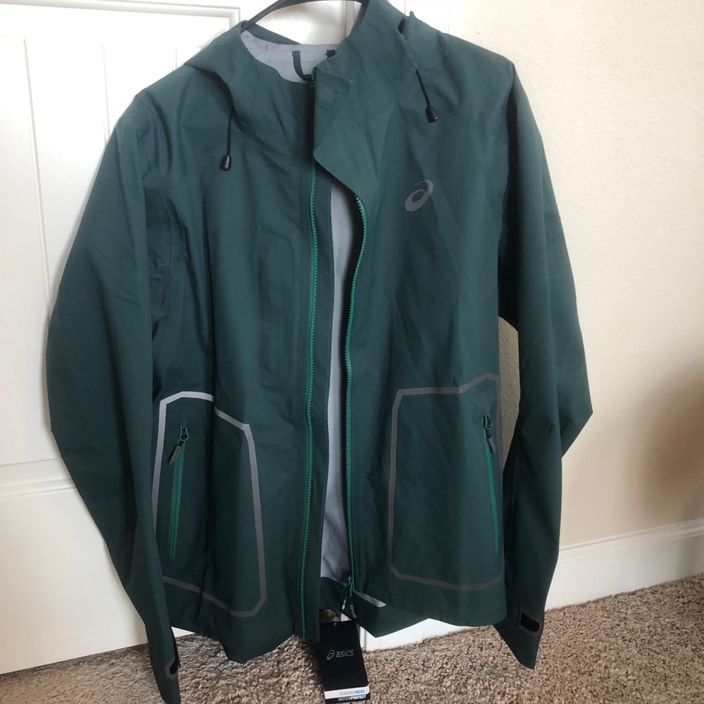 ASICS running jacket men’s size L NWT